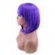 Similler Short Purple Wig.(14 Inch)