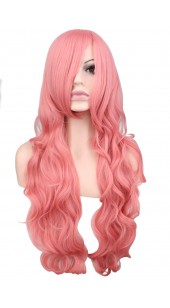 Desire Long Wavy Pink Wig (38 inches long)