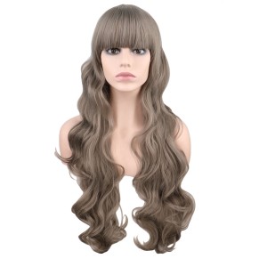 Desire Long Wavy Gray Wig (38 inches long)