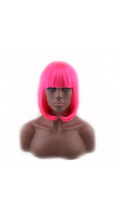 Desire Semi Short Pink Wig (16 inches long)