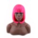 Desire Semi Short Pink Wig (16 inches long)