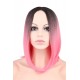 Desire Semi Short Pink Wig (16 inches long)
