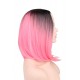 Desire Semi Short Pink Wig (16 inches long)