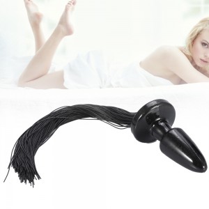 Black Licorice Plug and Tassel.