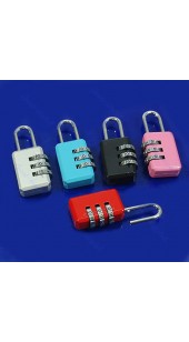 CJSJ Three Digit Combination Lock In A Range Of Colours.