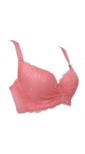 Hot Pink Push Up Padded 3/4 Cup Bra in a Range of Sizes.