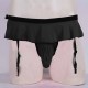 Sexy Garter Belt With Built In Front Pouch Thong in a Range of Colours and Sizes.