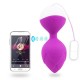 MonSa  Wireless Remote Control Vibrating Egg in Purple and Pink.