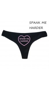 SPANK ME HARDER Hi Waist Briefs in a Range of Colours.