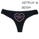 NETFLIX & BDSM Hi Waist Briefs In a Range of Sizes.