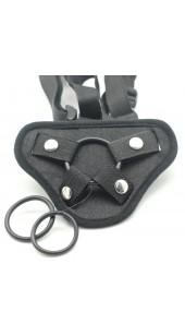  Premium All-Access Strap On Harness With Three Rings.