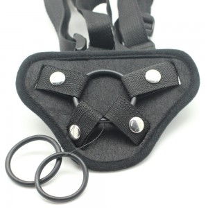  Premium All-Access Strap On Harness With Three Rings.