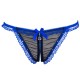 Womens Hot Crotchless Thong With Rhinestone Detail in a Range of Colours.
