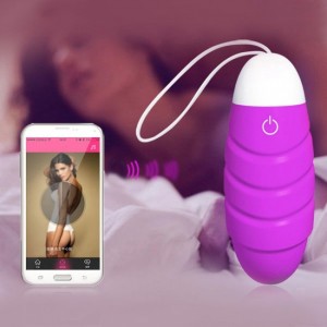 AiDi Bluetooth Wireless App Remote Control Rechargeable Vibrating Egg.