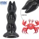FAAK Fantasy Ridley The Crab Craw Dildo in a Range of Colours.