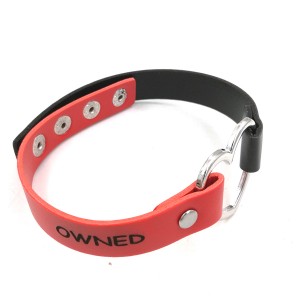 Heart Red and Black OWNED Collar.