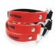 Heart Red and Black SISSY Collar.