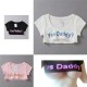 Sexy Short YES DADDY Crop Tops in a Range of Colours.