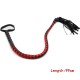 Premium Pu Soft Leather Flogger Whip in Two Colours.