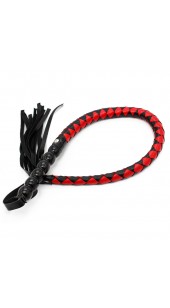 Premium Pu Soft Leather Flogger Whip in Two Colours.