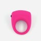 Silicone Vibrating Cock Ring in Black or Pink.