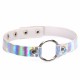 Holographic O Ring Choker in a Range of Colours.
