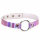 Holographic O Ring Choker in a Range of Colours.