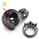 Oh baby Luxury Polycarbonate Large Male Chastity Cage Kit in Four Colours. 