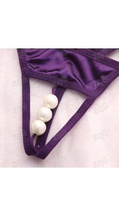 Stretch Pearl G-String In Five Colours.