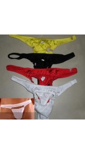 Front Opening Stretch Thong.
