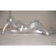 Metallic Silver Zentai Full Bodysuit.