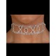 Rhinestone XOXO Collar