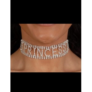 Rhinestone PRINCESS Collar.