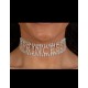 Rhinestone PRINCESS Collar.