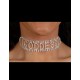 Rhinestone GODDESS Collar.