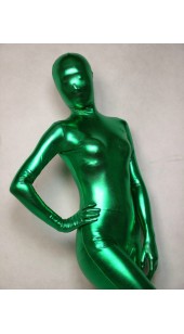 Sale On Metallic Green Zentai Full Bodysuit.