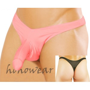 Men's Thong With Front Penis Pouch.