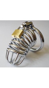 Male Chastity Device Bondage Steel Cage.