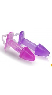 Real Skin Feeling Jelly Butt Plug With Handle.