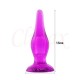 Intimate Valentine Silicone Anal Plug Colour Purple or Blue.