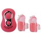 Seven Speed Wired Remote Water Proof Two Finger Vibrating Clip On's. 
