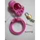 Locking Male Chastity Device CB6000S in Clear, Pink or Black.