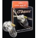 Locking Male Chastity Device CB6000S in Clear or Black.