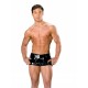 Black Pvc Boxers With Removable Front Panel Size's Medium, Large and 2XL.