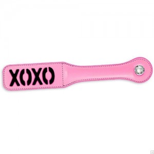 Pink Leather OXOX Paddle.