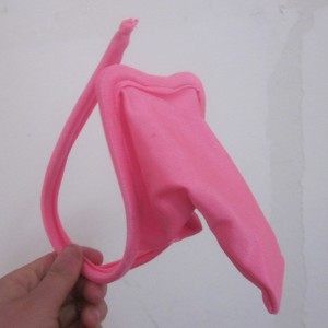 Sexy Pink C-String With Front Penis cage.