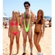 Lime Green Borat Mankini In Three Sizes.