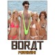 Lime Green Borat Mankini In Three Sizes.