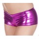 Shiny Stretch Hot Pant's in Colour's Black, Gold, Silver and Pink in Sizes Medium and XL.