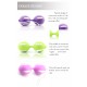 Kegel Exercise Love Balls in Your Choice of Five Colours.